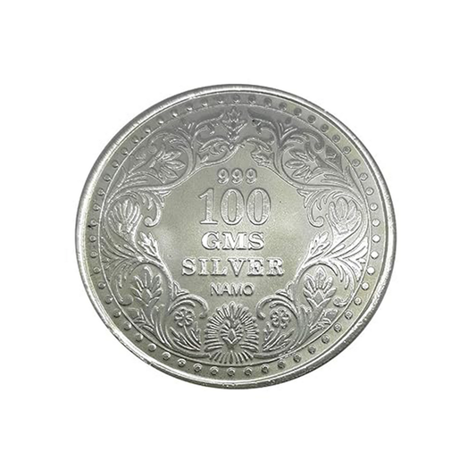 Silver Emporium Pure 999 Silver King and Queen Coin (100 Grams)