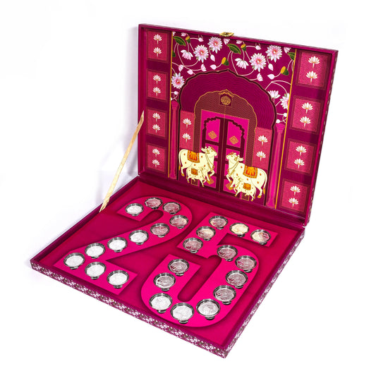 25 Years - Silver Coin Box (25 pcs)