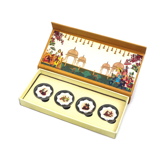 Vivah Moments – 4 Coin Silver Gift Box