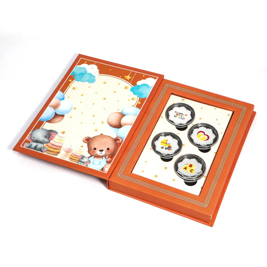 Welcome to the World – Newborn Silver Coin Gift Box (4 pcs)