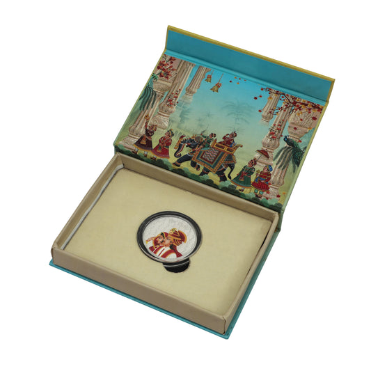 Vivah Blessings – 1 Coin Silver Return Gift Box