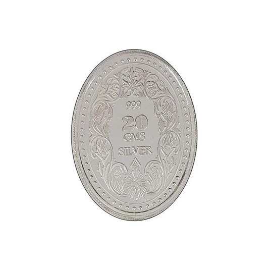 SILVER VICTORIA EMPRESS COIN FOR UNISEX 20 GM 999 PURITY