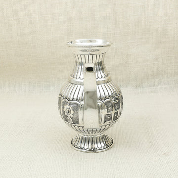 Traditional Curved Spout Silver Jhari