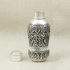Handcrafted Silver Finish Water Bottle – Traditional Floral Engraving