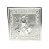 Silver Dry Fruit Box – Radha Krishna Embossed Design