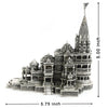 Silver Ram Mandir Replica – Exquisite Handcrafted Temple Model