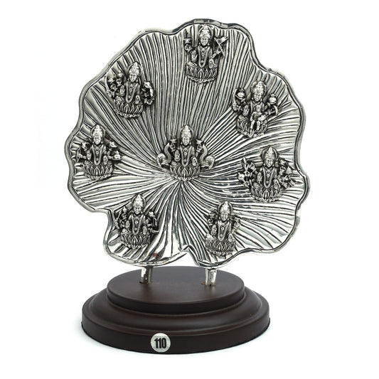 Silver Asthalaxmi Decorative Idol