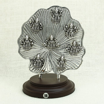 Silver Asthalaxmi Decorative Idol
