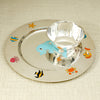 Silver Kids' Dinner Set – Ocean Theme