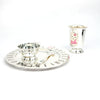 Silver Alphabet & Kitty Kids’ Dinner Set