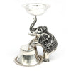 Majestic Silver Elephant Diya – Symbol of Strength & Prosperity