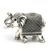 Silver Elephant Figurine – Handcrafted Royal Decor