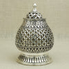 Ornate Silver Akhand Deepak – Eternal Flame of Divinity