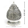 Ornate Silver Akhand Deepak – Eternal Flame of Divinity