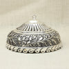 Ornate Silver Finish Chattar
