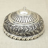 Ornate Silver Finish Chattar