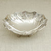 Elegant Silver Bowl with Cutwork Design