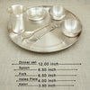 Elegant Silver Dinner Set – 7-Piece Traditional Dining Ensemble