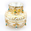 Ornate Silver Ghada with Gold Plating – Embellished with Chains & Engraved Motifs