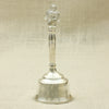 Antique Finish Silver Pooja Bell – Garuda Handle Design