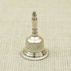 Antique Finish Silver Pooja Bell – Traditional Diamond-Cut Design