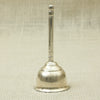 Antique Finish Silver Pooja Bell – Minimalist Classic Design