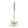 Antique Finish Silver Pooja Bell – Minimalist Classic Design