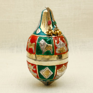 Multicolour Meenakari Nariyal