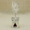 Elegant Silver Tulsi Plant Idol