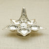Silver Panch Aarti Diya – Lord Balaji Design