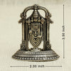 Silver Lord Venkateswara Idol – Intricately Carved Miniature