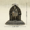 Silver Sai Baba Idol – Seated on Decorative Throne