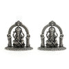 Set of Two Silver Lord Ganesha Idols – Arch Frame Design
