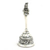 Silver Bal Krishna Bell – Devotional Ghanti with Intricate Detailing