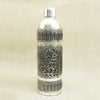 Antique Finish Silver Bottle – Floral Arch Design
