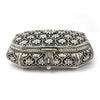 Elegant Silver Floral Box – Handcrafted Vintage-Inspired Storage