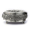 Ornate Silver Dry Fruit Box – Vintage-Inspired Storage