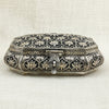 Elegant Silver Floral Box – Handcrafted Vintage-Inspired Storage