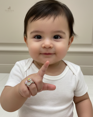 Kids Fun Silver Ring
