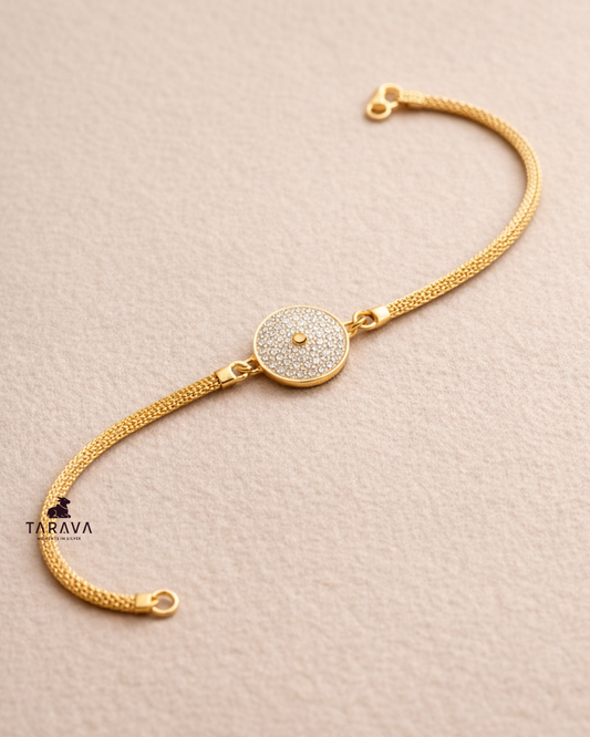 Classic Disc Anklet