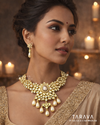 Pearl Dewdrop Kundan Choker Set