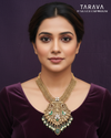 Royal Heritage Peacock Pendant Necklace Set