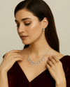 Dazzle Silver Neckset