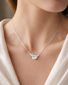 Floral Arc Spark Necklace