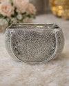 Peacock Vine Heritage Silver Handbag