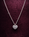 Crystal Heart Glow Necklace