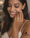 Eternal Glow Silver Ring