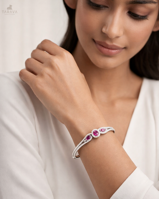 Ruby Royal Twist Kada