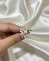 Floral Pearl Statement Ring