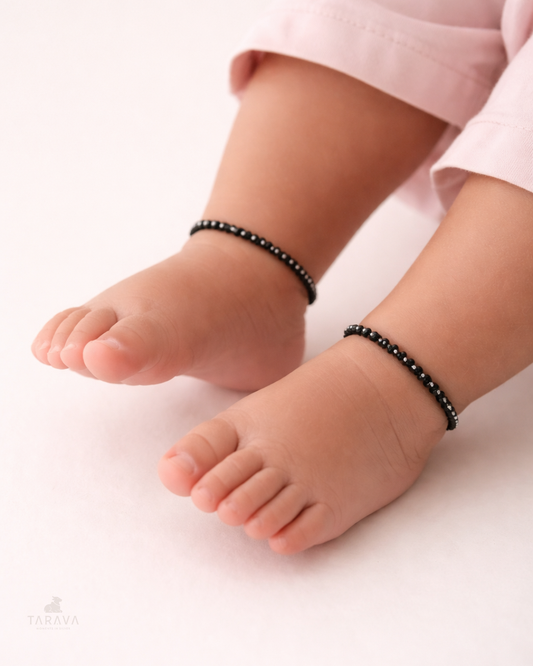 Traditional Baby Payal Silver